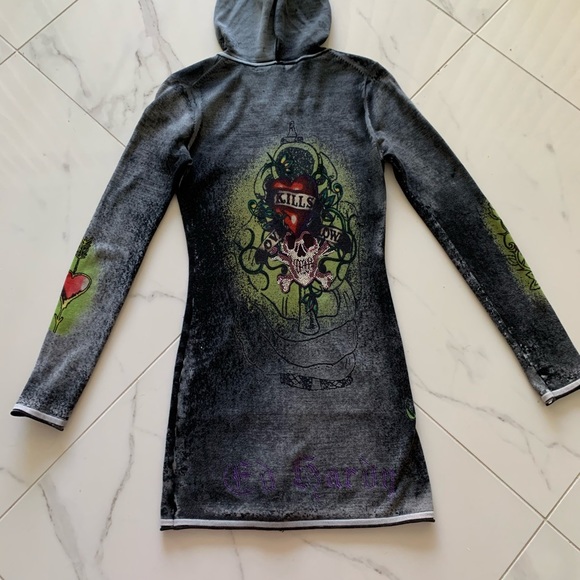 Ed Hardy Hoodie Dress | Poshmark